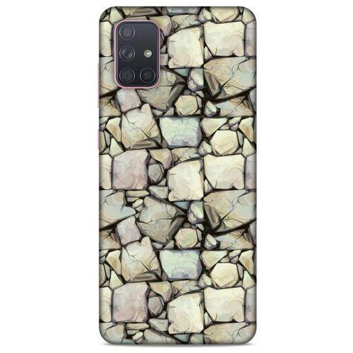 Samsung Galaxy A71 Kılıf Baskılı Özel Seri Taşlı (3) Kapak
