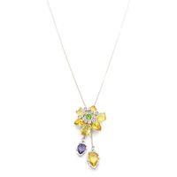 Swr Çiçek Kolye - Sarı