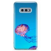 Samsung Galaxy S10e Kılıf Jellyfish Arka Kapak Koruma Desenli Full Koruyucu