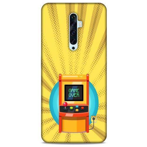 Retro (32) Desen Soft Silikon Kılıf Renkli Oppo Reno 2z Kılıf
