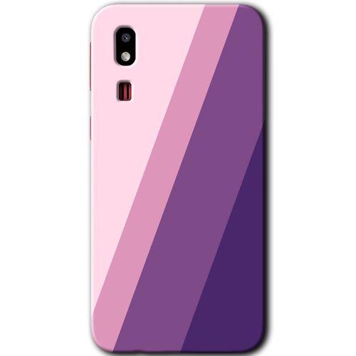 Galaxy A2 Core Kılıf HD Desen Baskılı Arka Kapak - Oblique