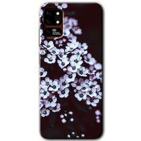 Reeder S19 Max Kılıf HD Desen Baskılı Arka Kapak - Beyaz Çiçek