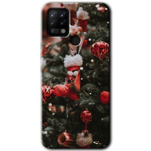 Tecno Pova Kılıf HD Desen Baskılı Arka Kapak - Happy New Year + Kırılmaz Cam