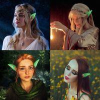 Karanlıkta Yanan Fosforlu Lateks Elf Kulağı 1 Çift