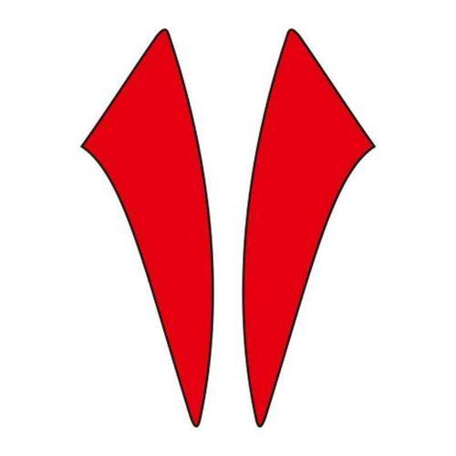 SEVGENT Cg Kırmızı Çamurluk Yan Sticker