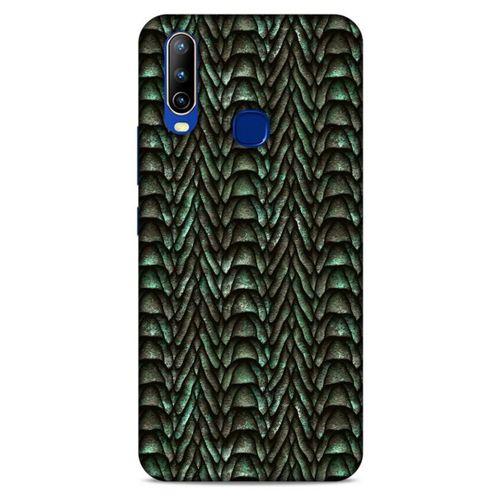 General Mobile GM 10 Kılıf Dragons (9) Kılıf Ejderha Cilt Açık Yeşil