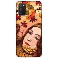 Lopard Samsung Galaxy A02S Uyumlu Kılıf Sürreal Yüzler ♀ (9) Kılıf Baskılı