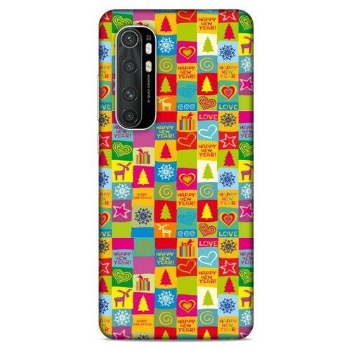 Yılbaşı Süsleri 10 Xiaomi Mi Note 10 Lite Kılıf Silikon Kapak