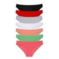7 Adet Süper Eko Set Likralı Kadın Slip Külot Set 6
