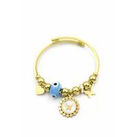 Kelebek Charm Bilezik - Altın