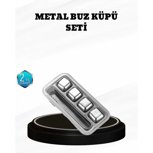 304 Paslanmaz Çelik Buz Küpü Seti Sulandırmadan Soğutan Yeniden Kullanılabilir