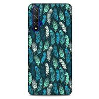 Huawei P Smart S Y8P Kılıf Desenli Özel Seri Tüyler (46) Core Armor Kılıf