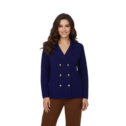 Kadın Kruvaze Düğmeli Triko Hırka BGL-ST05075