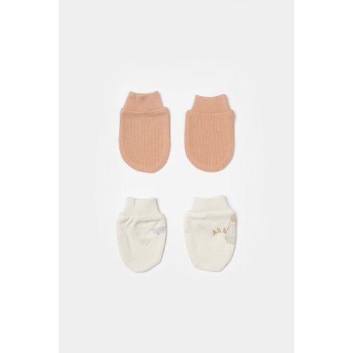 Bibaby Bibaby Biorganic Teach Me 2'Li Bebe Eldiven 72240 Red