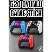 Game Stick Oyun Konsolu 520 Oyunlu Retro Oyunlu Led Ekran