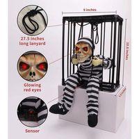 Mahkum Görünümlü Kuru Kafa İskelet