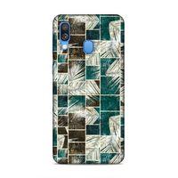 Samsung Galaxy A40 Uyumlu Kılıf Utopia (25) Antişok Kapak Yeşil