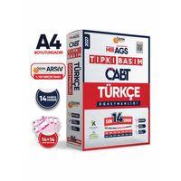 2027 MEB-AGS ÖABT Türkçe Öğretmenliği ÖSYM Tıpkı Basım 14lü Deneme Paketi Dijital Cevaplı