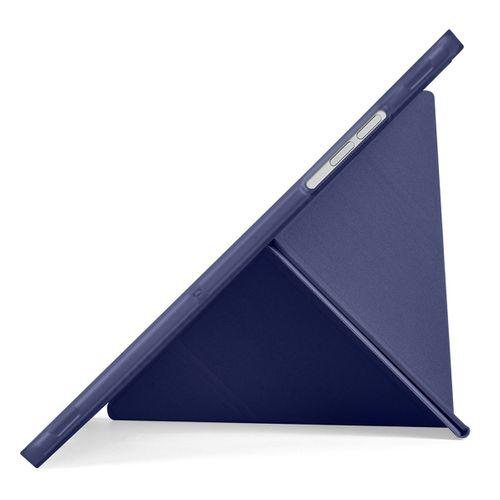 Galaxy Tab A11 Plus Kılıf Zore Tri Folding Kalem Bölmeli Standlı Kılıf