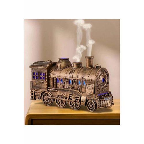 Tren Şeklinde Buharlı Oda Hava Nemlendirici Işık Buhar Makinesi Kumandalı