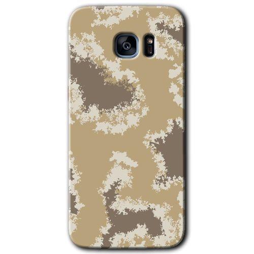 Samsung Galaxy S7 Edge Kılıf HD Desen Baskılı Arka Kapak - Kamuflaj 33