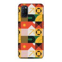 Oppo A92 Uyumlu Kılıf Insomnia (31) TPU Kılıf Karışık