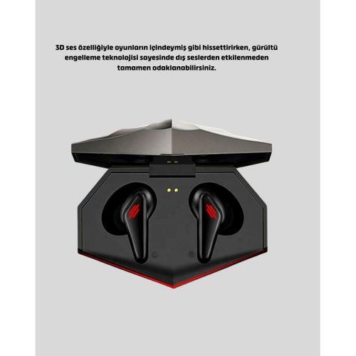Kablosuz Bluetooth Kulaklık Düşük Gecikmeli 3d Ses Ve Led Işıklı Tasarım