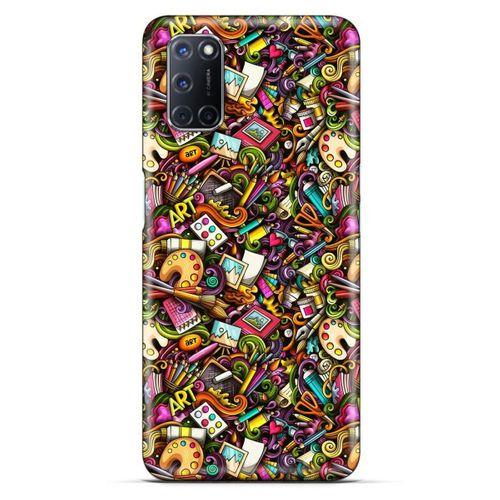 Graffitix (18) Desenli Silikon Kapak Alcatel 3x 2020 Kılıf