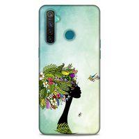 Lopard Oppo Realme 5 Pro Uyumlu Kılıf Sürreal Yüzler ♀ (37) Silicone Cover Baskılı