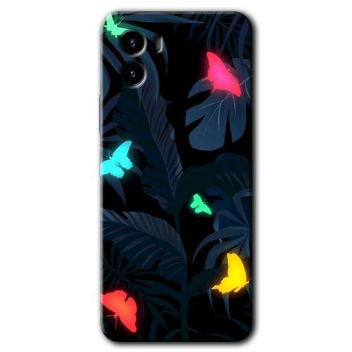 Vivo Y15s Kılıf HD Desen Baskılı Arka Kapak - Lighter Butterfly
