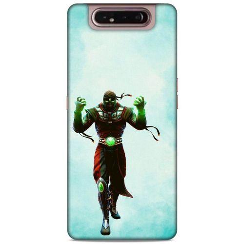 Lopard Samsung Galaxy A80 Uyumlu Kılıf GameX (39) Liquid Crystal Kılıf Yeşil