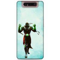Lopard Samsung Galaxy A80 Uyumlu Kılıf GameX (39) Liquid Crystal Kılıf Yeşil