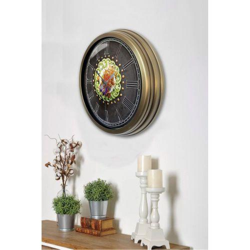 40 Cm Eskitme Metal Mutfak Duvar Saati