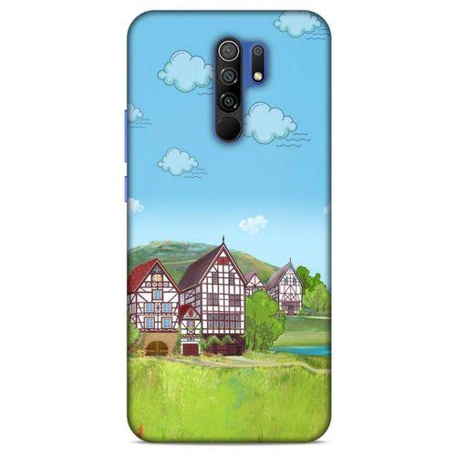 Xiaomi Redmi 9 Kılıf Almanya (22) Tam Koruma Kılıfı Kasaba