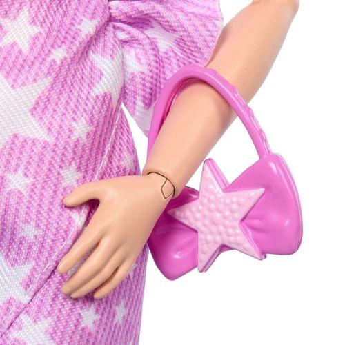 JJN71 DELUXE STYLE - Yıldız Desenli Elbise