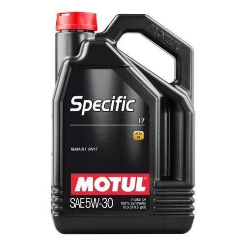 Motul Specific 17 5W-30 5 Lt Renault RN17 Onaylı Motor Yağı