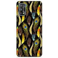 Oppo Realme 7 Pro Kılıf Desenli Özel Seri Tüyler (7) Telefon Kılıfı