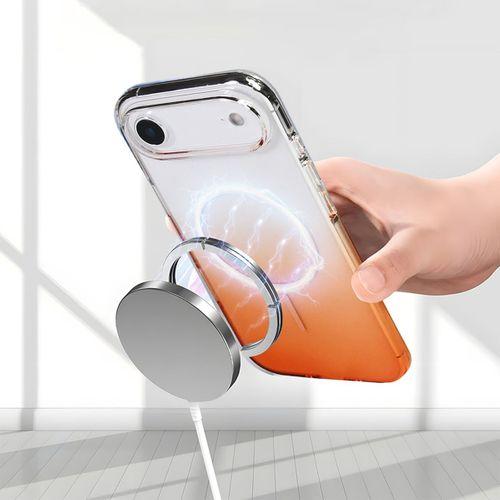 Apple iPhone 17 Air Kılıf M-Safe Şarj Özellikli Zore Septik Silikon Kapak