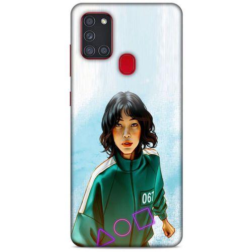 Samsung Galaxy A21s Uyumlu Kılıf Squid Game (46) Core Armor Kılıf Bae