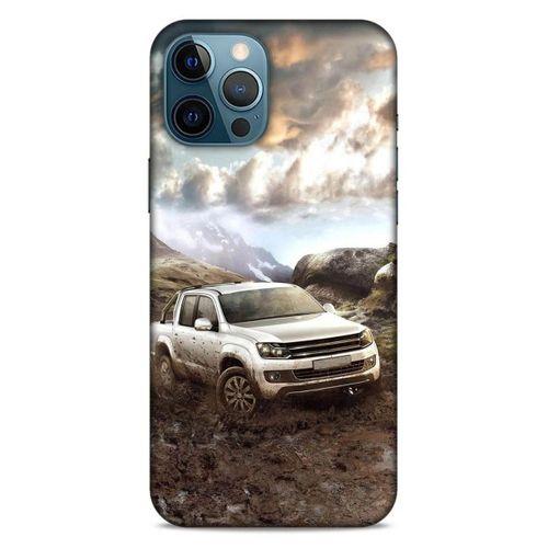 Lopard Apple iPhone 12 Pro Max Uyumlu Kılıf PickUpX (38) Neo Hybrid Kılıf Gri Amarok