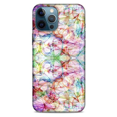Apple iPhone 12 Pro Max Kılıf Pastel Renkler (12) Koruyucu Silikon Beyaz Mavi
