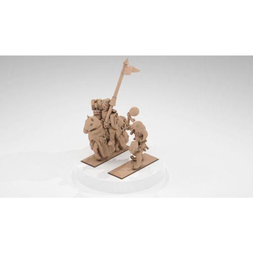 Warmaster Bretonnian Tristan Le Troubadour ve Jules Le Jongleur 3D Baskı (Bu ürün Sadece Plastik parçadır - Almadan Önce Soru Sorabilirsiniz)