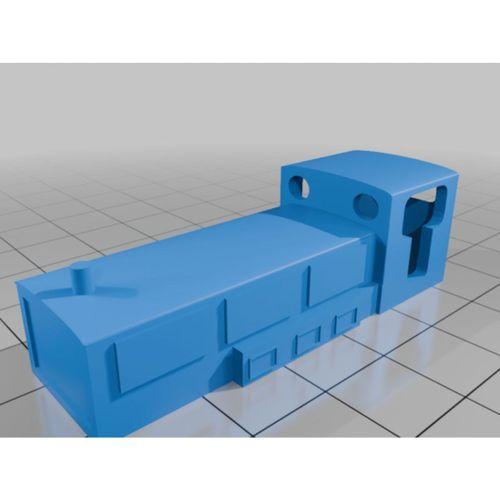 Kato 11-109 Şasi için N Ölçek Dizel Manevra Lokomotifi 3D Baskı (Bu ürün Sadece Plastik parçadır - Almadan Önce Soru Sorabilirsiniz)