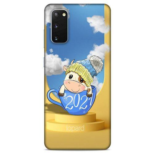 Samsung Galaxy S20 Kılıf FunnyMaX (3) Kapak Sarı Kupa Köpek