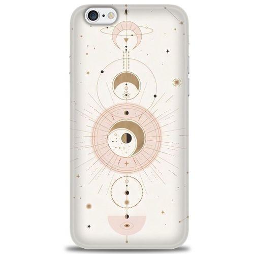 iPhone 6 Plus Kılıf HD Baskılı Kılıf - Evren + Tam Ekran Koruyucu