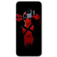 MRCİLETİSİM MRCİLETİSİM Samsung Galaxy S9 Kılıf HD Desen Baskılı Arka Kapak + Temperli Cam - DeadPool 4