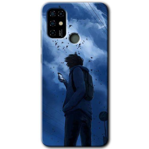 Casper Via F20 Kılıf HD Desen Baskılı Arka Kapak - Sonbahar Yalnızlığı