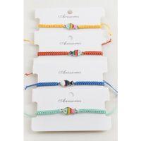 Balık Makrome Örgülü Bileklik