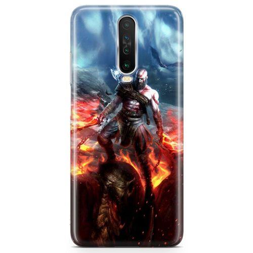 Xiaomi Redmi Poco X2 Kılıf God Of War Arka Kapak Koruma Desenli Full Koruyucu