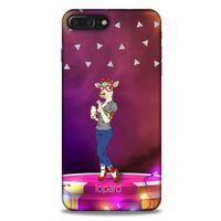 Apple Iphone 7 Plus Kılıf FunnyMaX (49) Ultra Silikon Kılıf Kırmızı